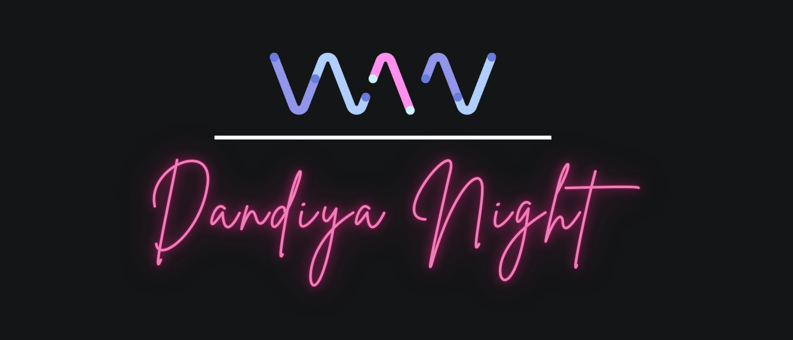 2025 WAN Dandiya Night Header